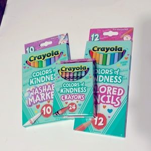 Crayola Crayons Colors of Kindness bundle Brand New ~ perfect for Christmas gift